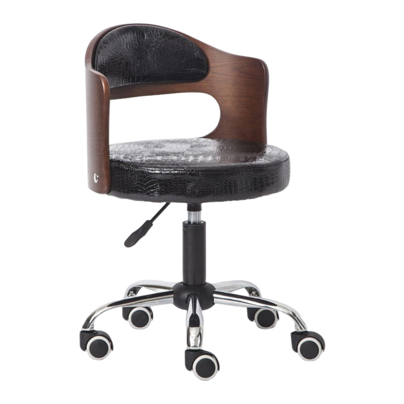 Tabouret de bar en acier de tabouret de comptoir relevable rotatif moderne avec coussin