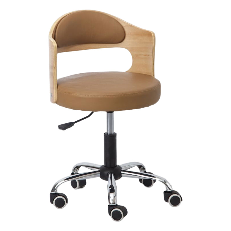 Tabouret de bar en acier de tabouret de comptoir relevable rotatif moderne avec coussin