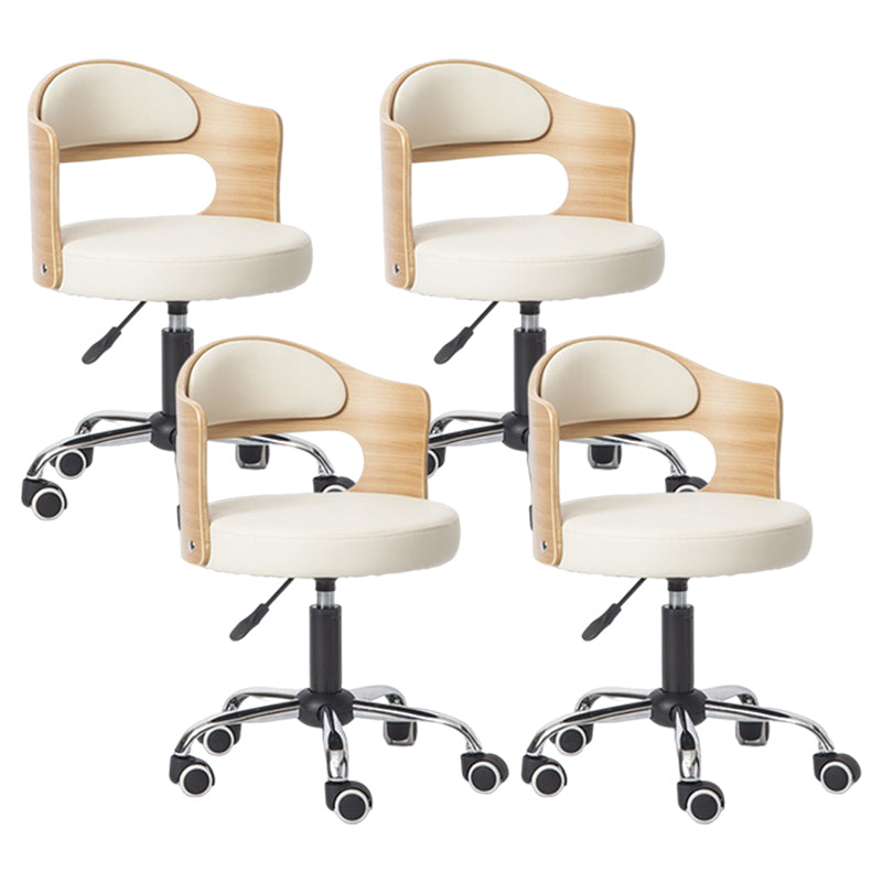 Tabouret de bar en acier de tabouret de comptoir relevable rotatif moderne avec coussin