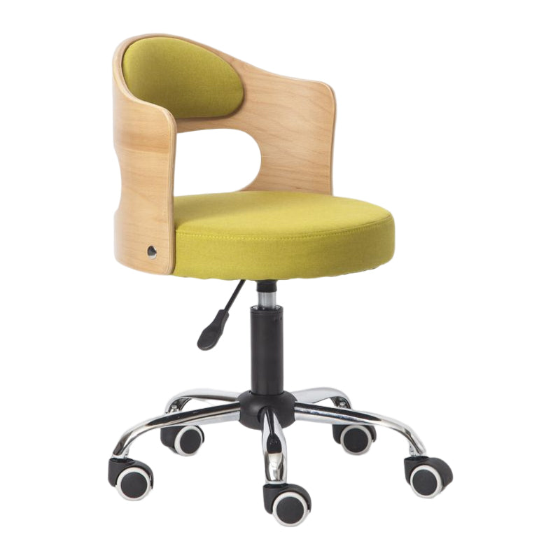 Tabouret de bar en acier de tabouret de comptoir relevable rotatif moderne avec coussin