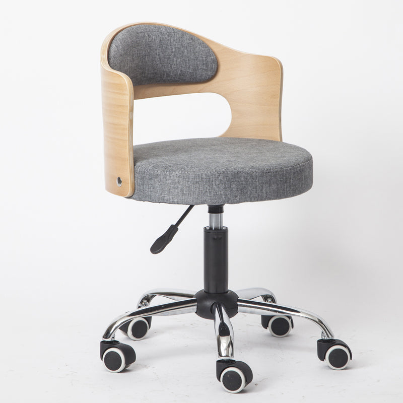 Tabouret de bar en acier de tabouret de comptoir relevable rotatif moderne avec coussin