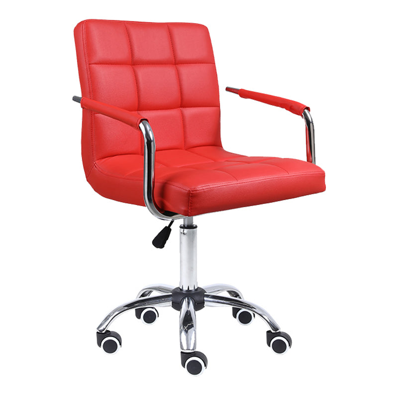Indoor Modern Adjustable Bar Stool Footrest Bucket Backrest Swivel Counter Stool