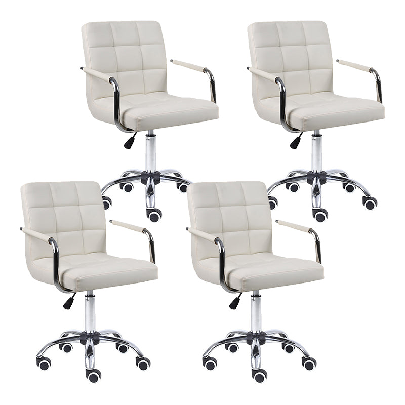 Indoor Modern Adjustable Bar Stool Footrest Bucket Backrest Swivel Counter Stool