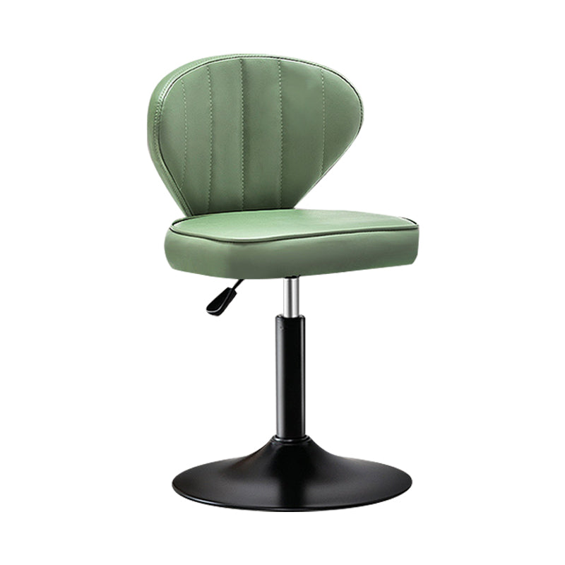 Taburete de bar de acero con respaldo moderno, taburete elevable con cojín de cuero