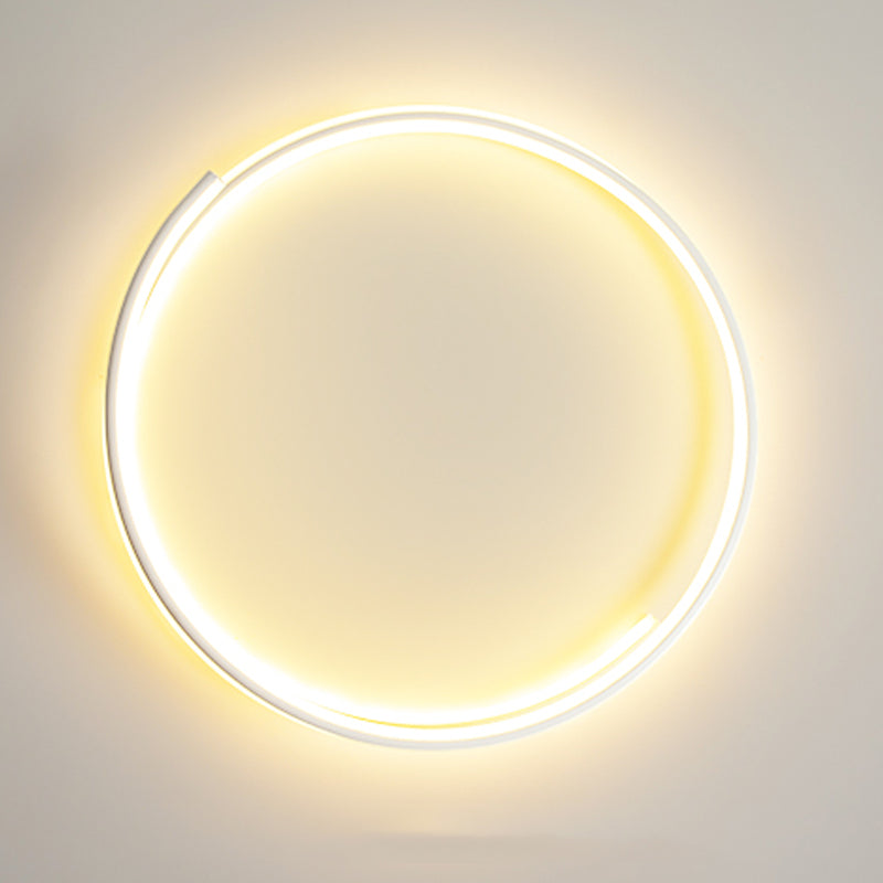 Lineare Form Deckenbefestigungen Moderne Stil Metall 2 Light Deckenbefestigungen Montiert