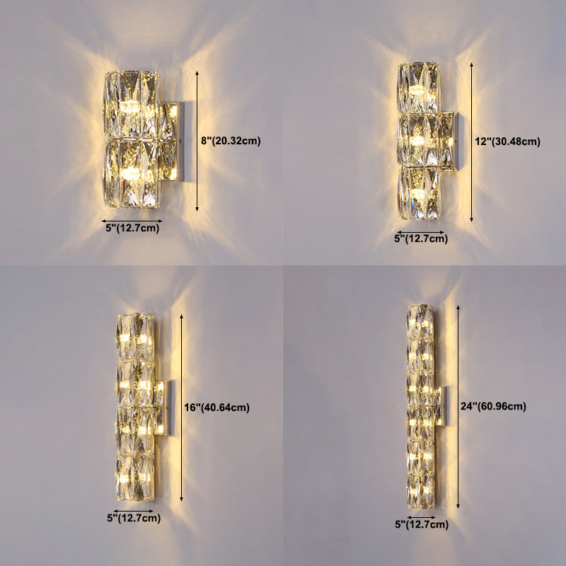 Appliques d'éclairage mural linéaire de style moderne Idées d'éclairage mural multi-éclair