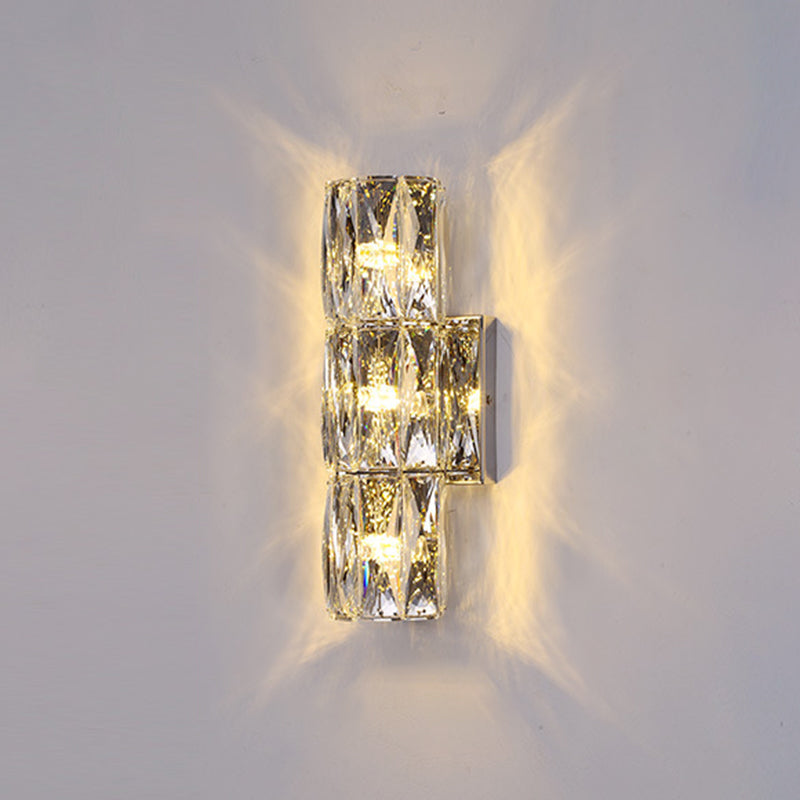 Appliques d'éclairage mural linéaire de style moderne Idées d'éclairage mural multi-éclair