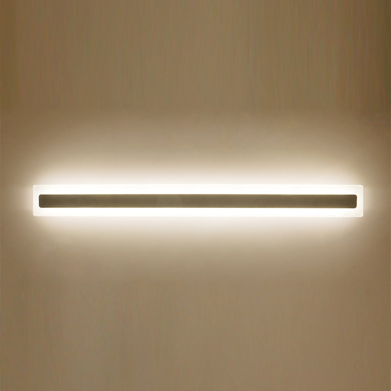 Linearer Schatten Metall Wandleuchter moderner Stil 1- Lichtwandhalterung Beleuchtung