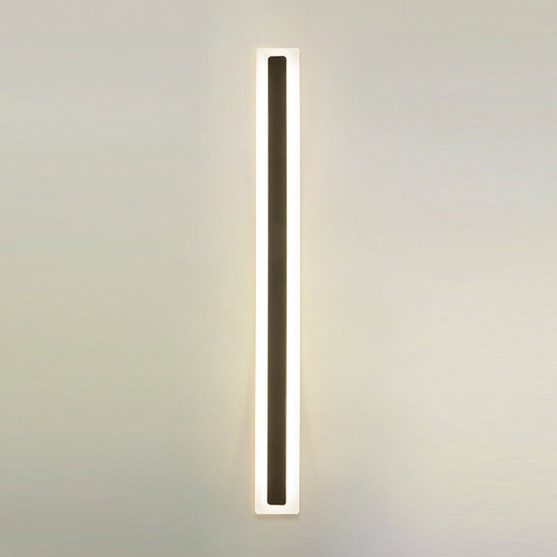 Linearer Schatten Metall Wandleuchter moderner Stil 1- Lichtwandhalterung Beleuchtung