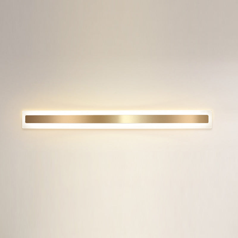 Linearer Schatten Metall Wandleuchter moderner Stil 1- Lichtwandhalterung Beleuchtung