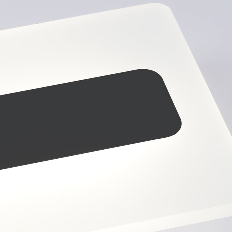 Stile moderno in metallo da parete in metallo in metallo lineare 1- illuminazione a monte leggera