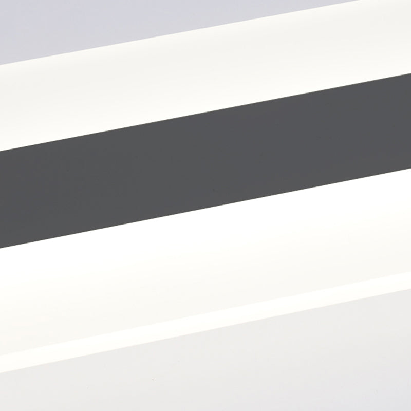 Linearer Schatten Metall Wandleuchter moderner Stil 1- Lichtwandhalterung Beleuchtung