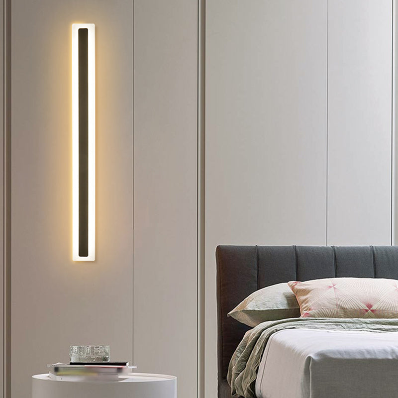 Linearer Schatten Metall Wandleuchter moderner Stil 1- Lichtwandhalterung Beleuchtung