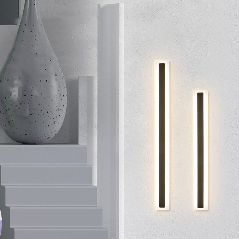 Linearer Schatten Metall Wandleuchter moderner Stil 1- Lichtwandhalterung Beleuchtung
