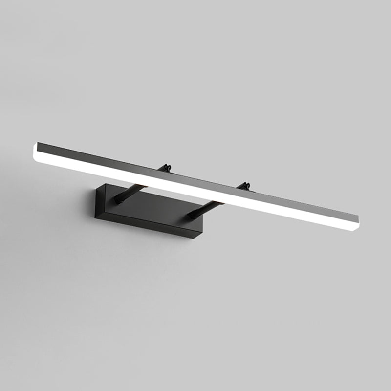 Modern Tube Vanity Lighting Fixtures Metal 1 Light Vanity Wall Sconce