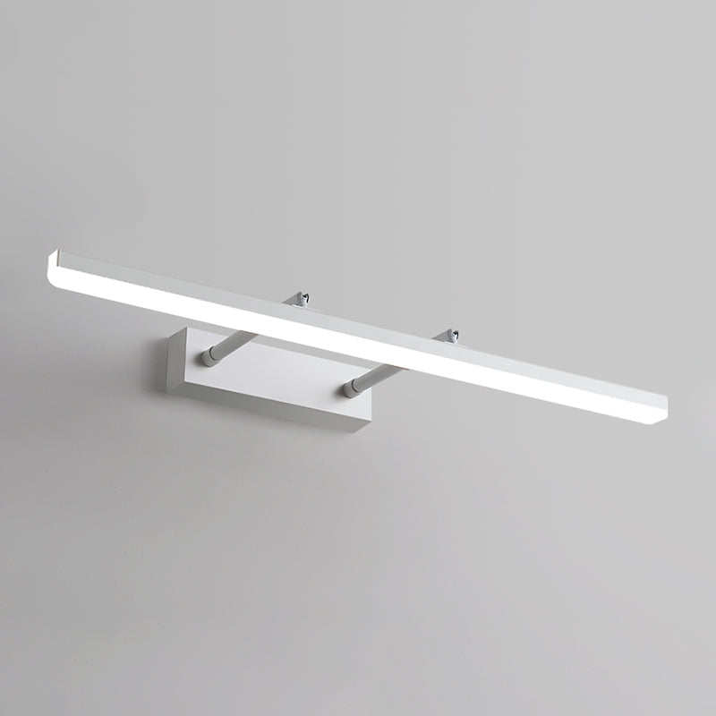 Modern Tube Vanity Lighting Fixtures Metal 1 Light Vanity Wall Sconce