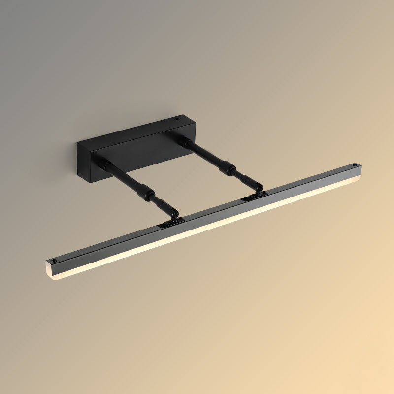 Modern Tube Vanity Lighting Fixtures Metal 1 Light Vanity Wall Sconce