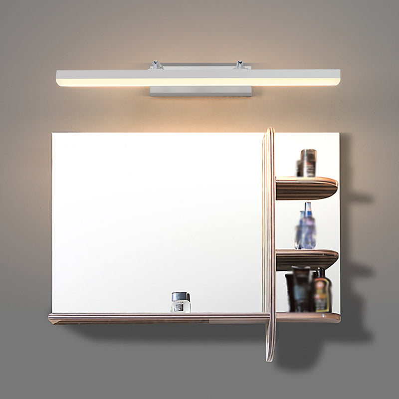 Modern Tube Vanity Lighting Fixtures Metal 1 Light Vanity Wall Sconce