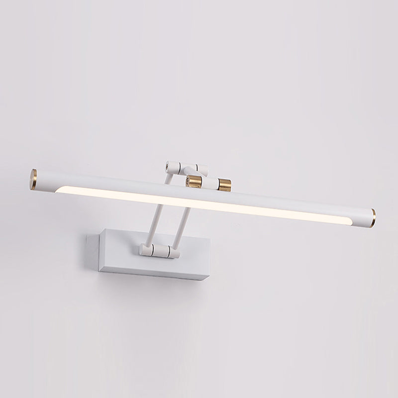 Funzione da parete da parete lineare moderna 1 Funzione illuminazione da parete a specchio leggero