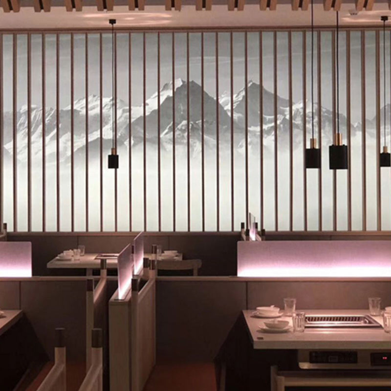 1 leichte Marmorheizen helle moderne Zylinderhängelampe für Wohnzimmer