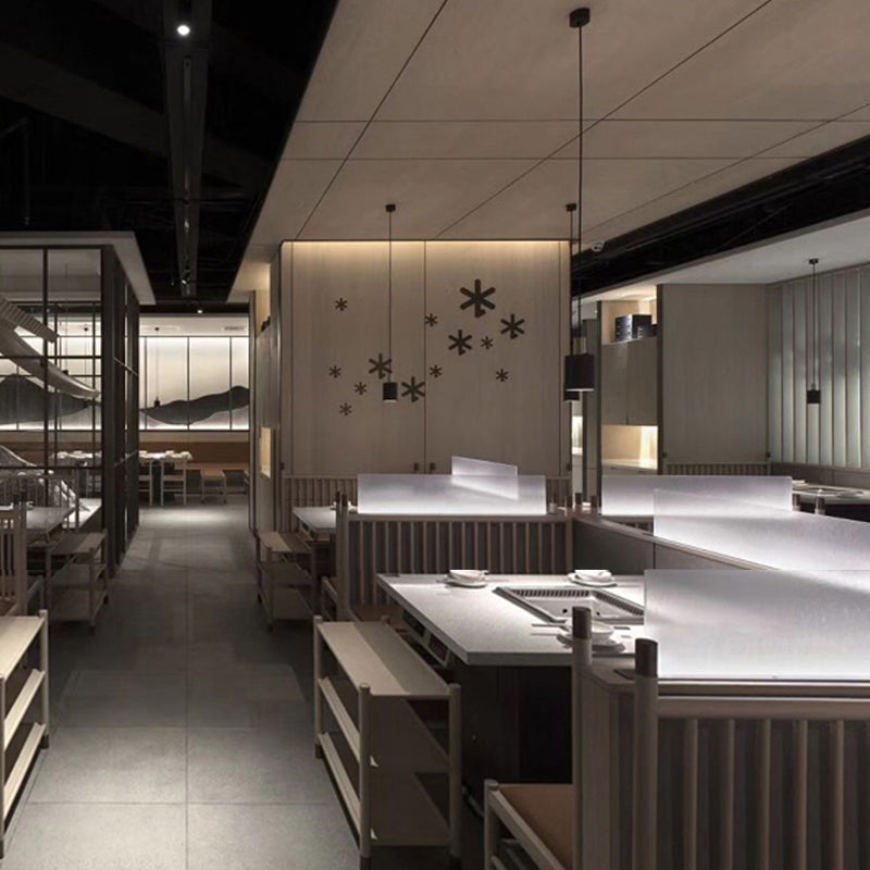 1 leichte Marmorheizen helle moderne Zylinderhängelampe für Wohnzimmer