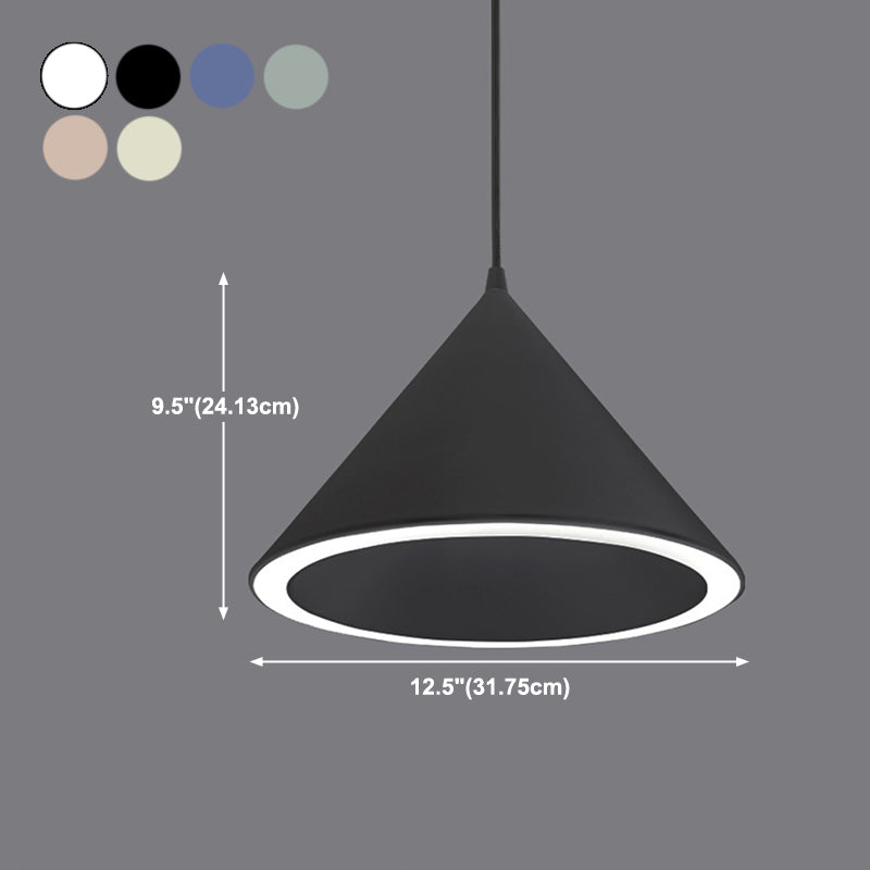 1 Light Cone sospeso a sospensione Modern Macaron in stile Macaron Impiccagione per il ristorante
