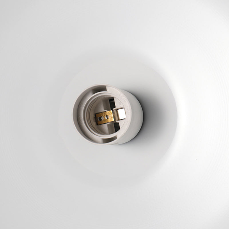 Metal Bowl Shade Hanging Lights Modern Macaron Style 1 Light Hanging Mount Fixture for Supermarket
