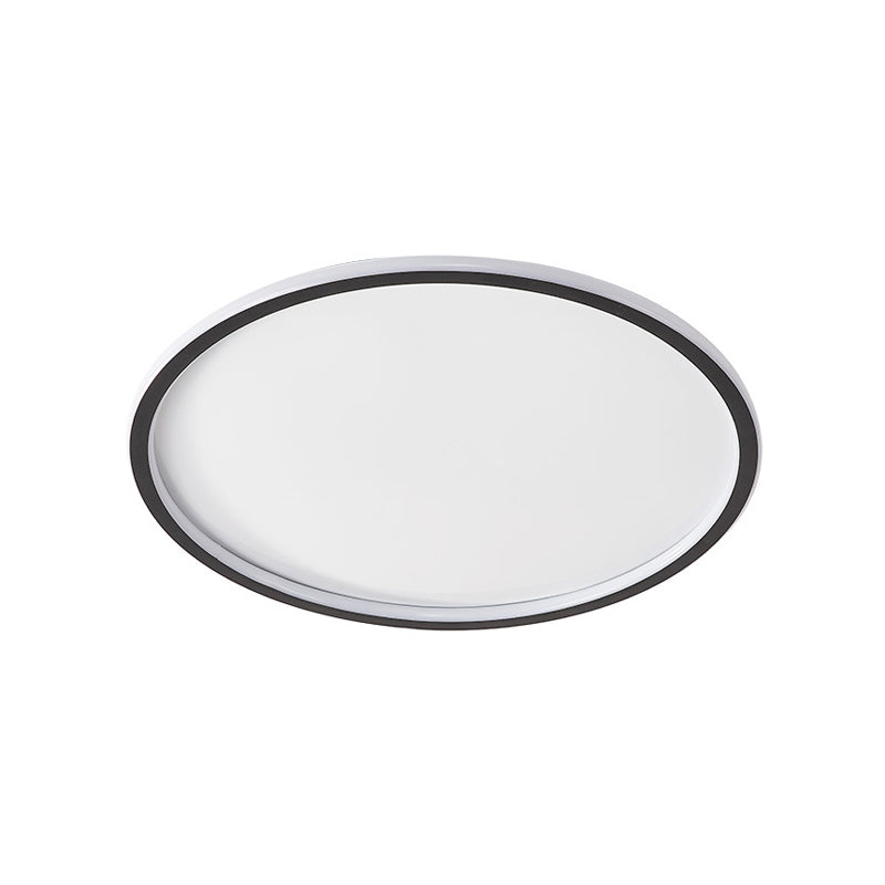 Modern Circle Ceiling Lighting Metal LED Ceiling Mount Light Fixture for Bedroom