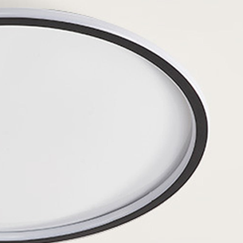 Modern Circle Ceiling Lighting Metal LED Ceiling Mount Light Fixture for Bedroom