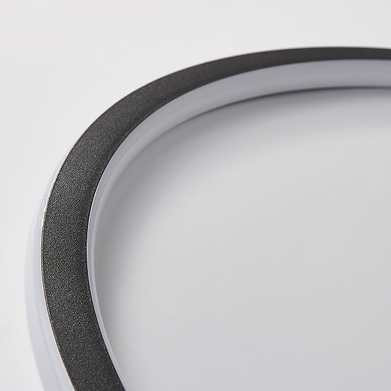 Modern Circle Ceiling Lighting Metal LED Ceiling Mount Light Fixture for Bedroom