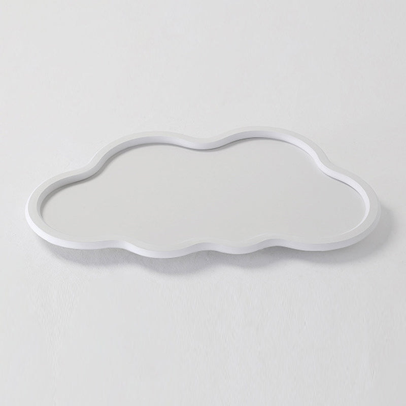 Plafoniera da incasso a forma di nuvola in metallo LED vicino alla lampada da soffitto per camera da letto