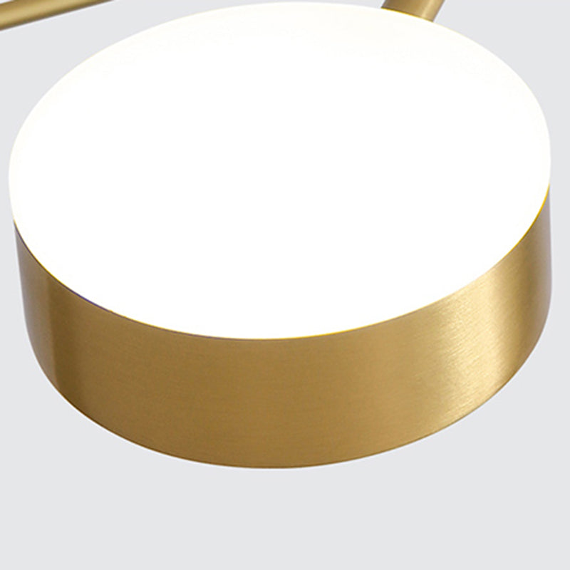 Modern Gold Multi Tier Chandelier Light Fixtures Restaurant Hanging Chandelier