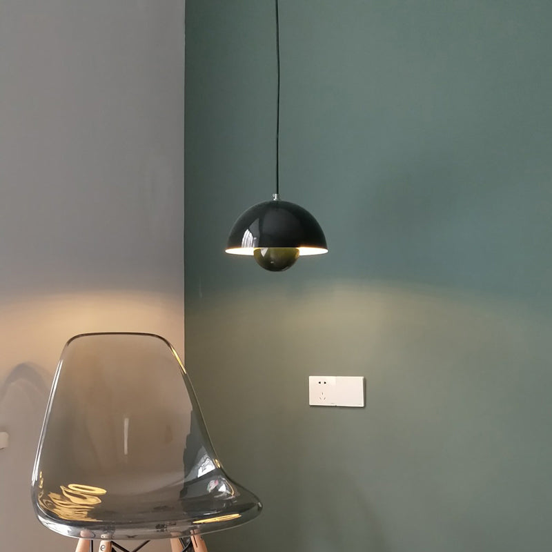 Colorful One Head Hanging Light Nordic Style Macron Pendant Lamp for Bedroom