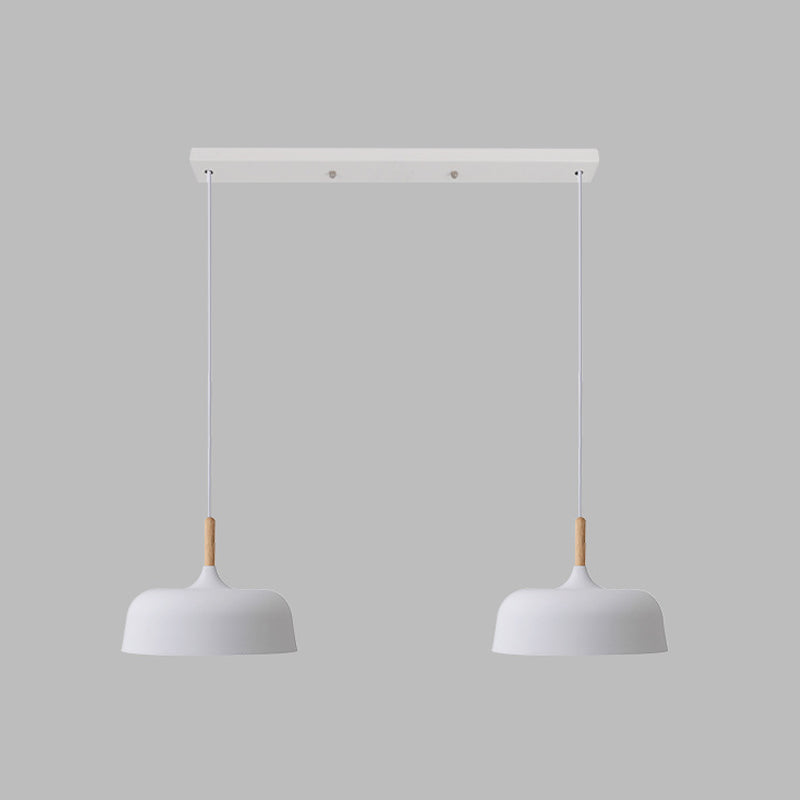 Pumpkin Pendant Light Aymator Macaron Style Snack Bar Dining Room Hanging Light