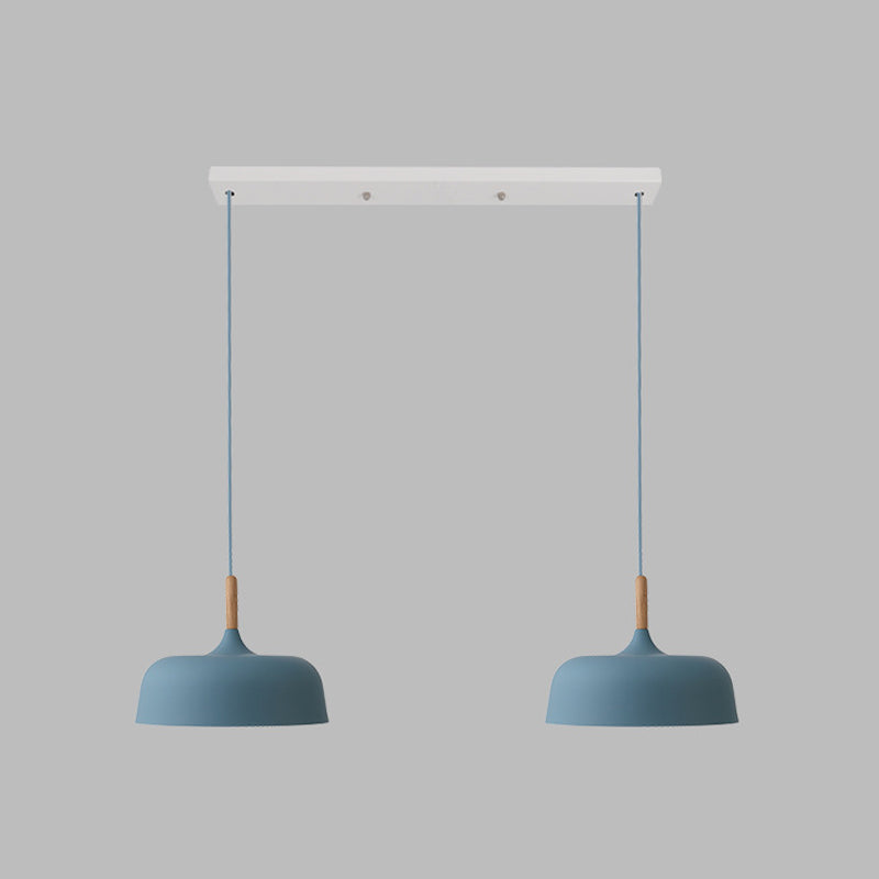 Pumpkin Pendant Light Aymator Macaron Style Snack Bar Dining Room Hanging Light