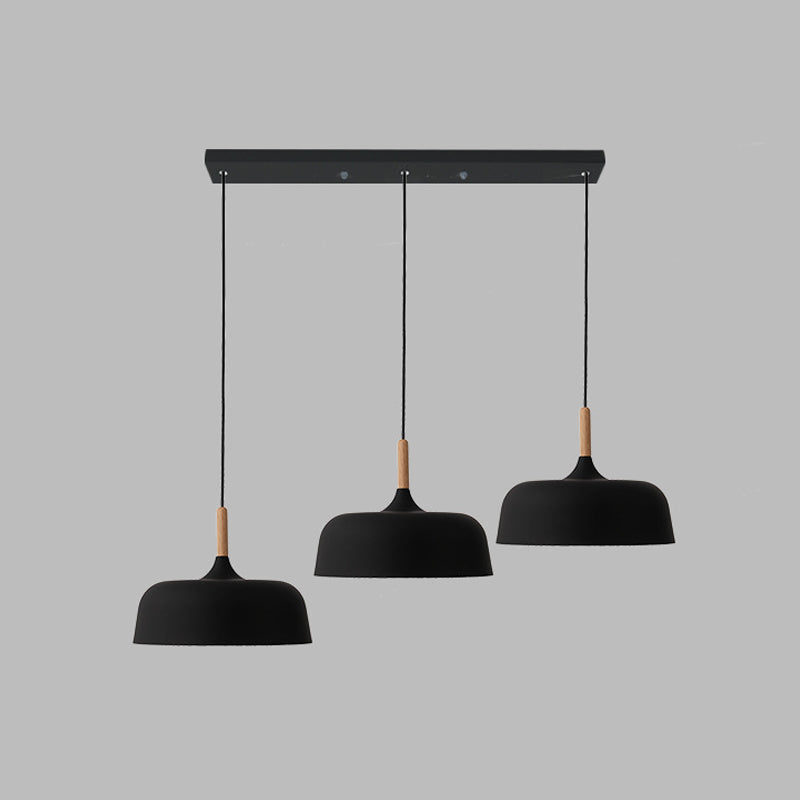 Pumpkin Pendant Light Aymator Macaron Style Snack Bar Dining Room Hanging Light