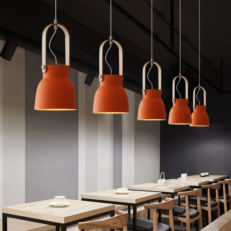 Géométrie Pendante Lighting Macaron Metal 1 Salle de salle à manger HEAD LIGHT