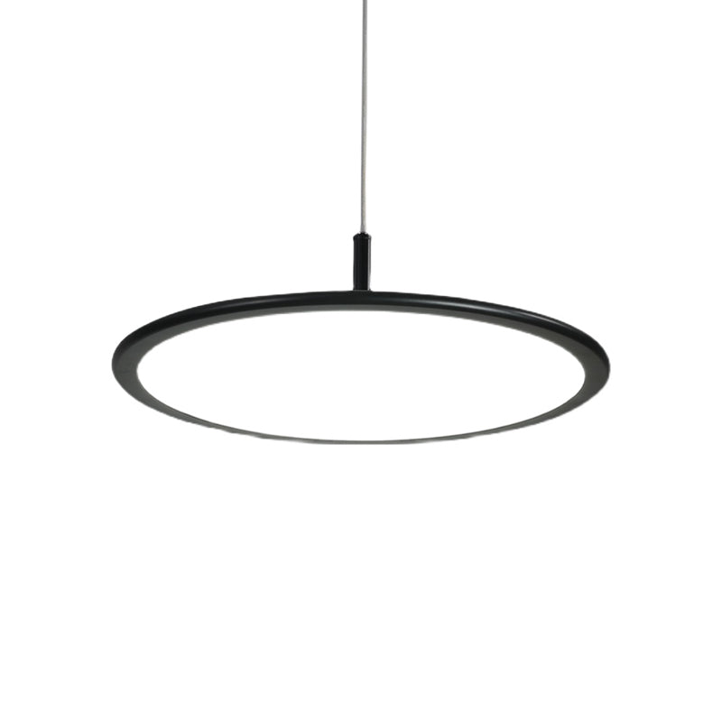 Salle de salle à manger en forme de disque