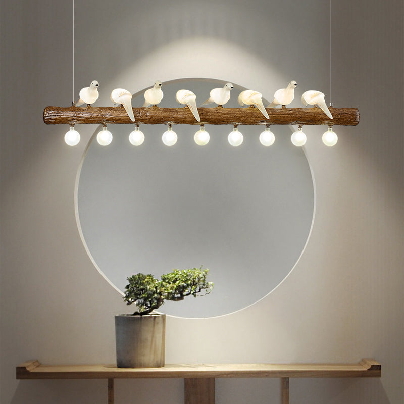Multi Head Island Lighting Fixture Modern Chandelier Pendant Light for Dining Table
