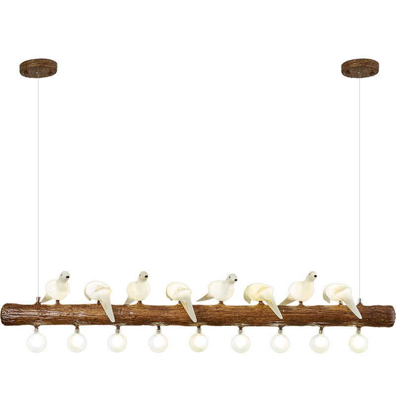 Multi Head Island Lighting Fixture Modern Chandelier Pendant Light for Dining Table