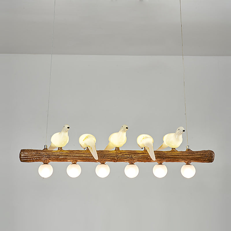 Multi Head Island Lighting Fixture Modern Chandelier Pendant Light for Dining Table