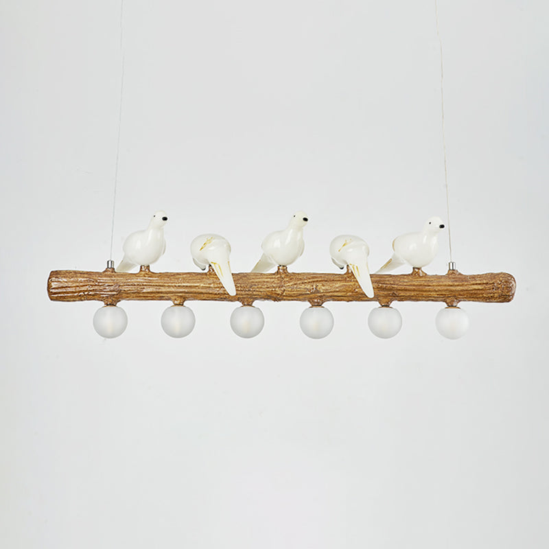 Multi Head Island Lighting Fixture Modern Chandelier Pendant Light for Dining Table