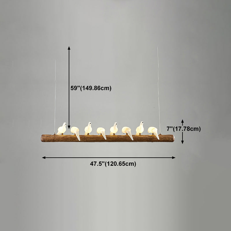 Luz colgante de lámpara moderna para el accesorio de iluminación de la isla múltiple para la mesa de comedor