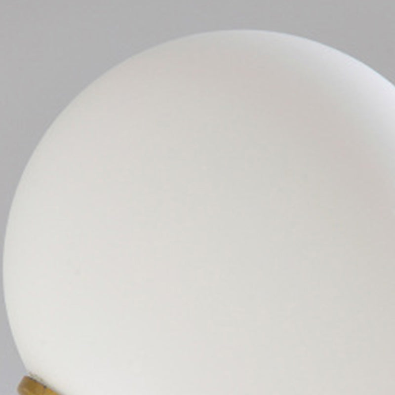 Lustres de lustre simple luminaires d'éclairage de pendentif multi-tête avec teinte en verre pour salle à manger