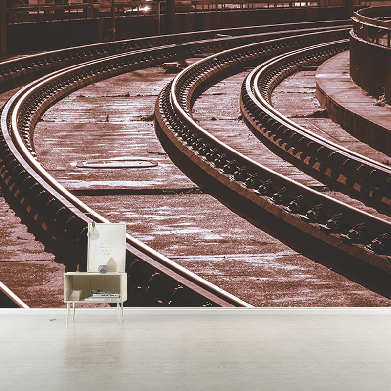 Modern Style Wall Mural Wallpaper Traffic Sitting Room Wall Mural