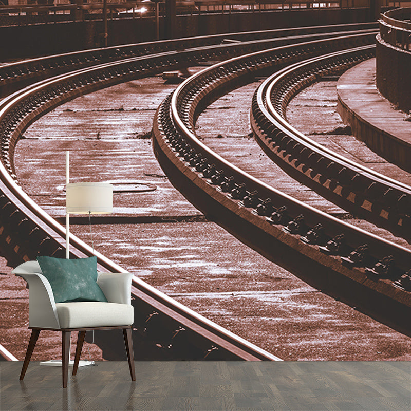 Modern Style Wall Mural Wallpaper Traffic Sitting Room Wall Mural