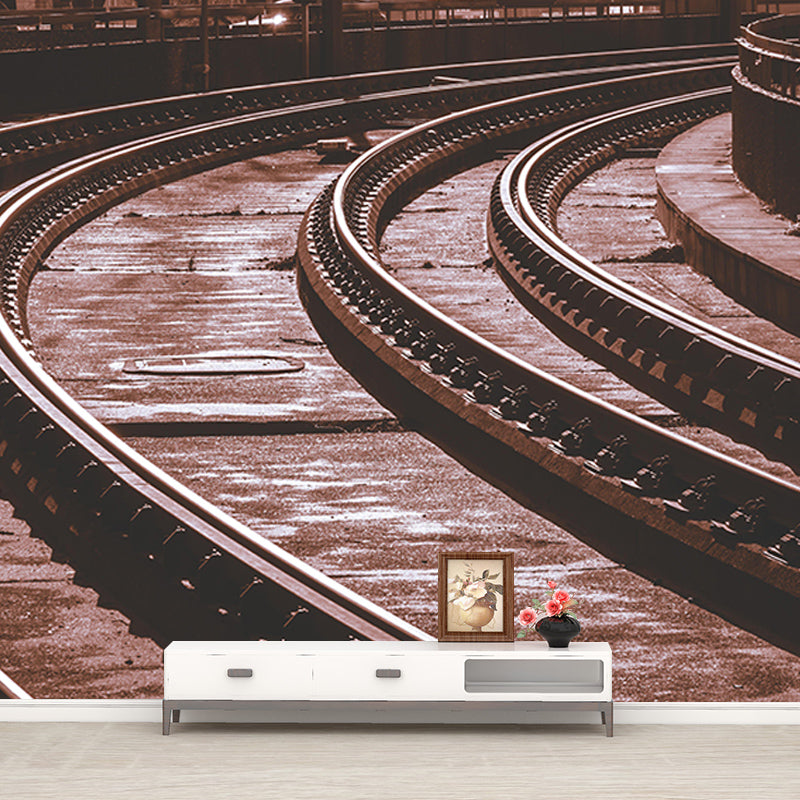 Modern Style Wall Mural Wallpaper Traffic Sitting Room Wall Mural