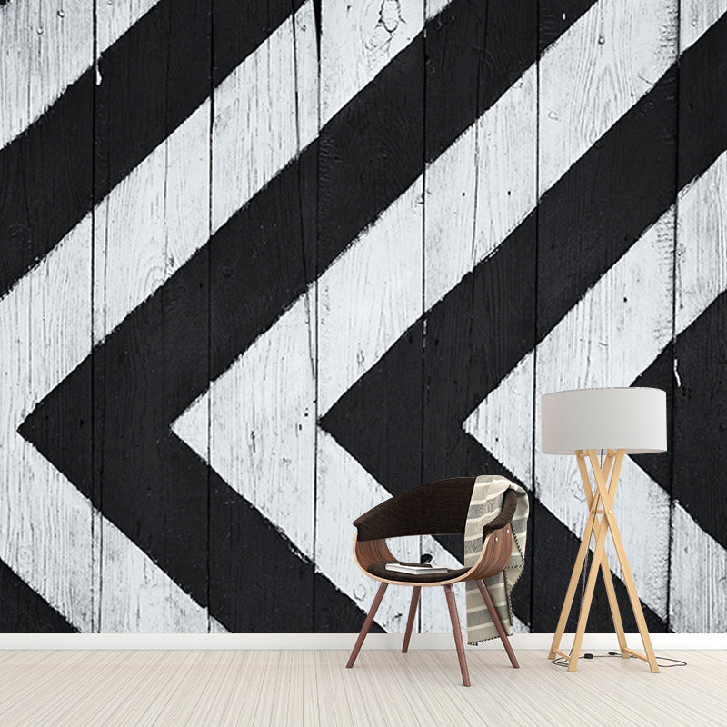 Wood Grain Photography Mural Wallpaper Decorative Bedroom Wall Mural