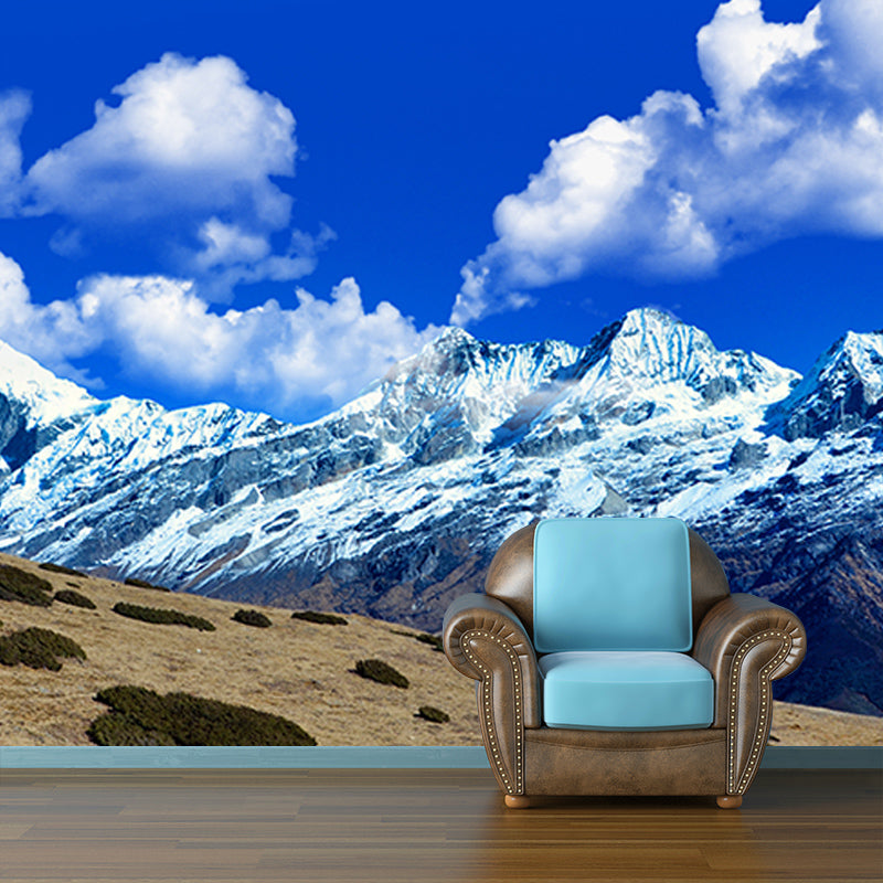 Modern Style Wall Mural Wallpaper Mountains Sitting Room Wall Mural