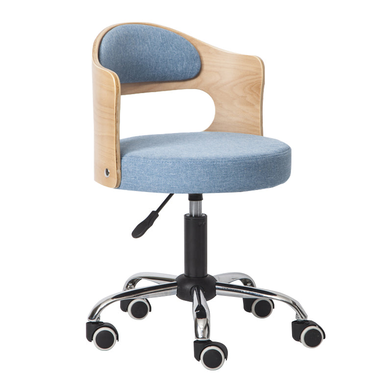 Modern Adjustable Rotatable Stool Steel Household Bar Stool with Cushion and Pulley